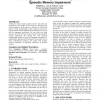 Providing good memory cues for people with episodic memory impairment