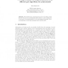 Proving Formally the Implementation of an Efficient gcd Algorithm for Polynomials