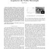 Quality Assessment of Degraded Iris Images Acquired in the Visible Wavelength
