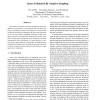 Query Estimation by Adaptive Sampling