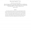 Querying Linguistic Trees