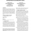 RADIC: a generic component for the integration of existing reactive and deliberative layers