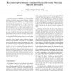 Reconstructing non-stationary articulated objects in monocular video using silhouette information