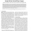 Recovery of Drawing Order from Single-Stroke Handwriting Images