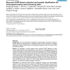Recursive SVM feature selection and sample classification for mass-spectrometry and microarray data