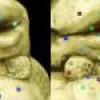 Registration of an Uncalibrated Image Pair to a 3D Surface Model