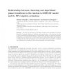 Relationship between clustering and algorithmic phase transitions in the random k-XORSAT model and its NP-complete extensions
