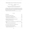 Relationships Between Models of Concurrency