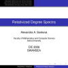 Relativized Degree Spectra