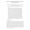 Reliable and Adaptable Security Engineering for Database-Web Services