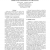 Reliable Group Communication in an Ad Hoc Network