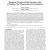 Repeated Commit-or-Defer Decisions with a Deadline: The Influenza Vaccine Composition