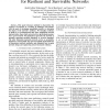 Resilient and survivable networks