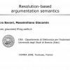 Resolution-based argumentation semantics