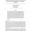 Retrieved context and the discovery of semantic structure