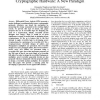 Reversible Logic to Cryptographic Hardware: A New Paradigm
