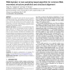 RNA Sampler: a new sampling based algorithm for common RNA secondary structure prediction and structural alignment