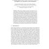 Roadmap Query for Sensor Network Assisted Navigation in Dynamic Environments