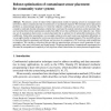 Robust optimization of contaminant sensor placement for community water systems