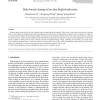Rule-based cleanup of on-line English ink notes