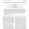 Safeguarding the Promise of Production Outsourcing