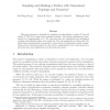Sampling and meshing a surface with guaranteed topology and geometry