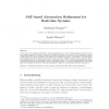 SAT-based Abstraction Refinement for Real-time Systems