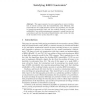 Satisfying KBO Constraints