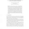 Schema Exchange: A Template-Based Approach to Data and Metadata Translation