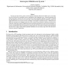 Segregation and scheduling for P2P applications with the interceptor middleware system