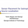 Sensor Placement for Isotropic Source Localization