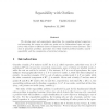 Separability with Outliers