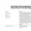 Service users' views of a mainstream telecare product: the personal trigger