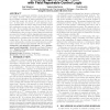 Shielding against design flaws with field repairable control logic