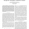 Signal Detection in Optical Communications through the Atmospheric Turbulence Channel