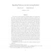 Signalling Preferences in Interviewing Markets