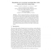 Simulation of a recurrent neurointerface with sparse electrical connections