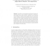 Solving a Location-Allocation Problem with Logic-Based Benders' Decomposition