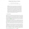 Solving Parity Games in Practice