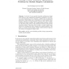 Solving Periodic Timetable Optimisation Problems by Modulo Simplex Calculations