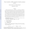 Some remarks on Betti numbers of random polygon spaces