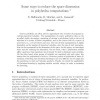 Some ways to reduce the space dimension in polyhedra computations