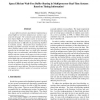 Space efficient wait-free buffer sharing in multiprocessor real-time systems based on timing information