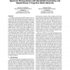Spectrum pricing games with bandwidth uncertainty and spatial reuse in cognitive radio networks