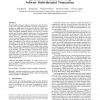 Speculative parallelization using software multi-threaded transactions