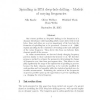 Spiralling in BTA Deep-hole Drilling: Models of Varying Frequencies