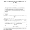 Spline Curve Approximation and Design by Optimal Control Over the Knots