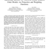 Stabilizing schemes for piecewise-linear reduced order models via projection and weighting functions
