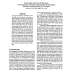 Statistical Method of Recognizing Local Cohesion