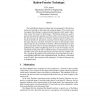 Statistical Properties of the Hybrid Radon-Fourier Technique
